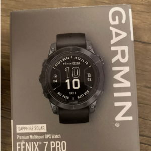 Garmin Fenix 7 Pro Sapphire Solar - Premium Multisport GPS Watch